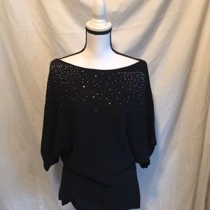 Ladies black sweater